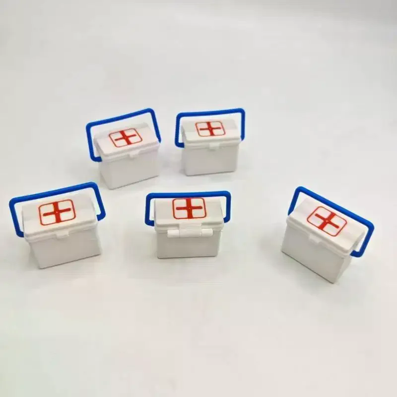 /GJ/1:12 First Aid Kit Model Doll Family House Simulation Medicine Kit Decorative Ornament Miniature