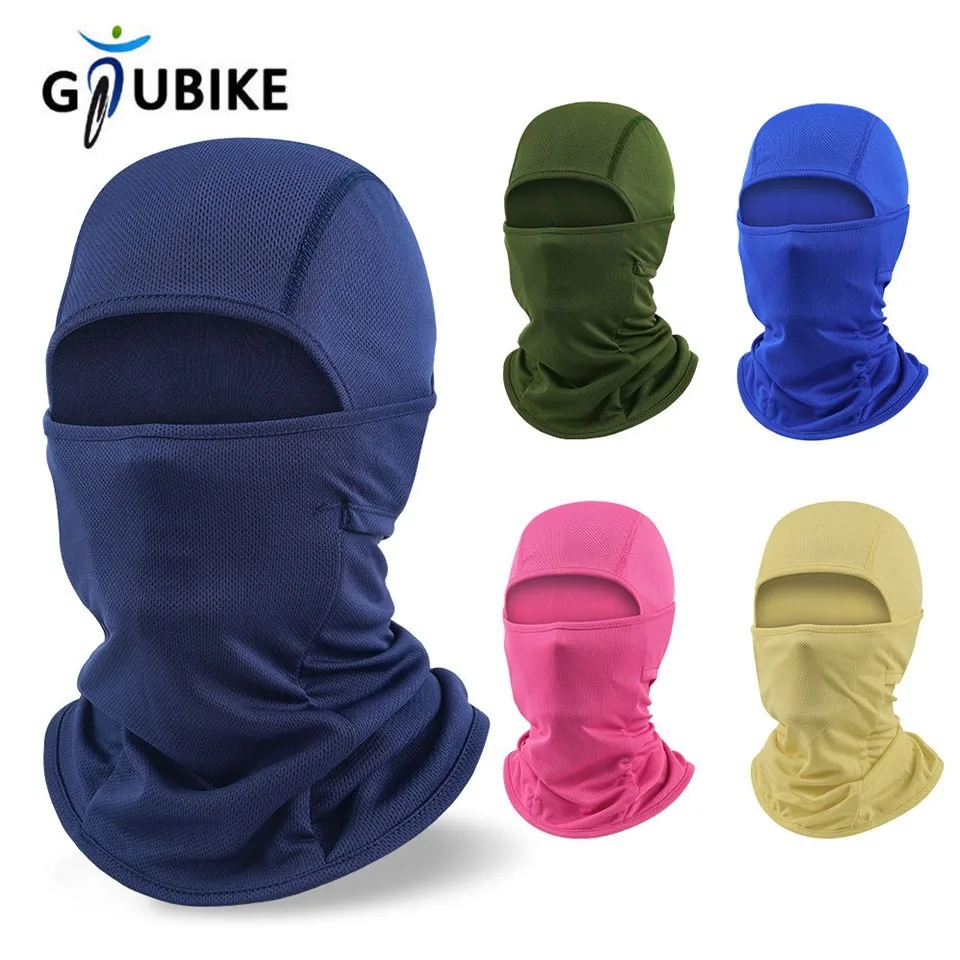 

GTUBIKE Balaclava Motorcycle Football Windproof UV Protector Face Cover Outdoor Cycling Hiking Head Shield Scarf for Men Women