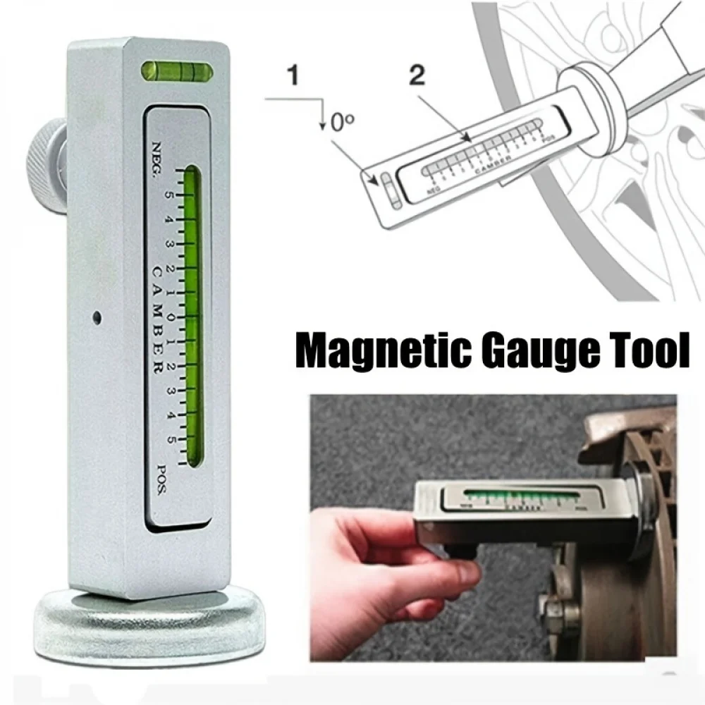 Magnetische Füllstandsanzeige für Autos – 1 Stück, Allradpositionierung, Sturz-Einstellhilfswerkzeug mit Magnet – Detail 3