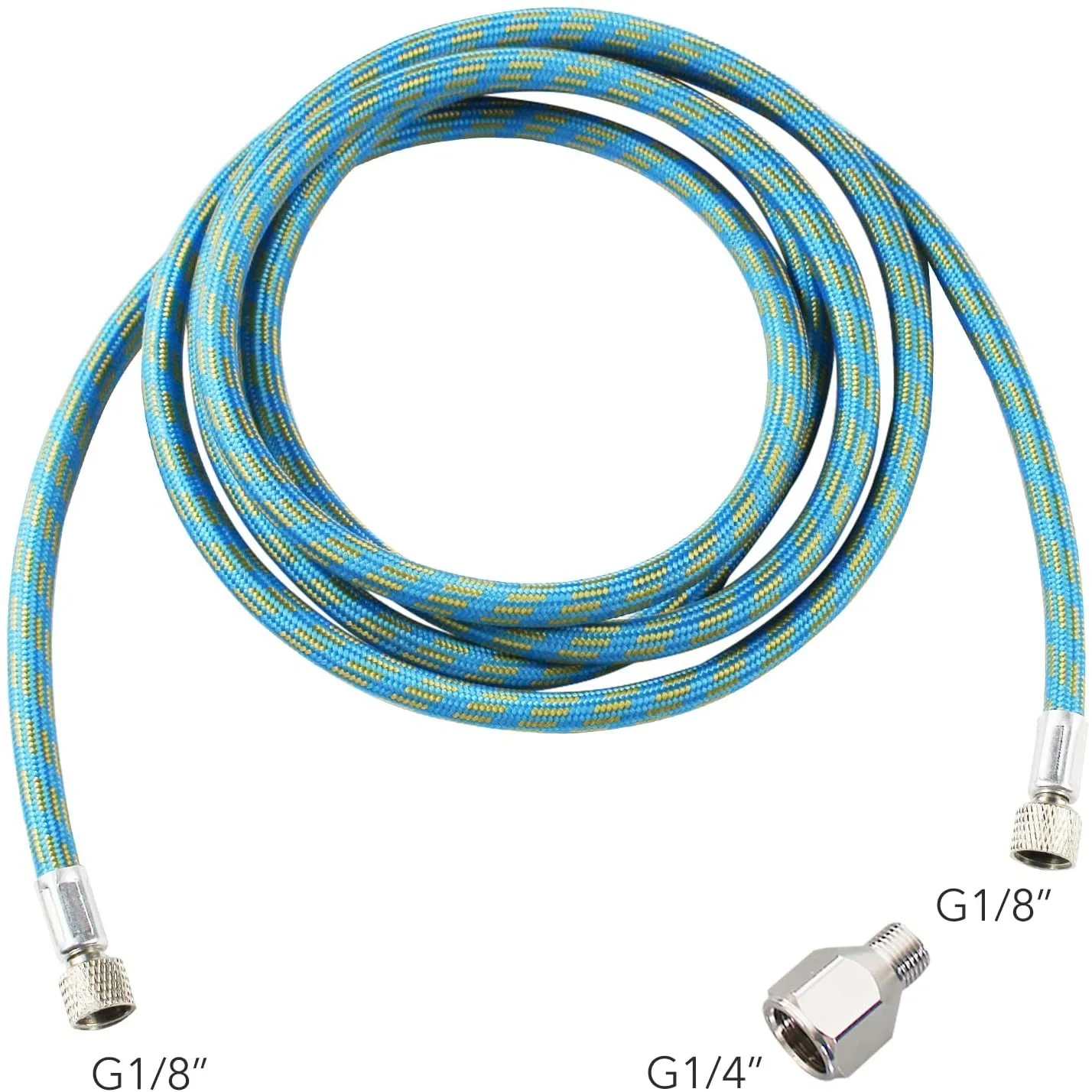 JOYSTAR 6\' FT 1.8M Braided Airbrush Air Hose 1/8\