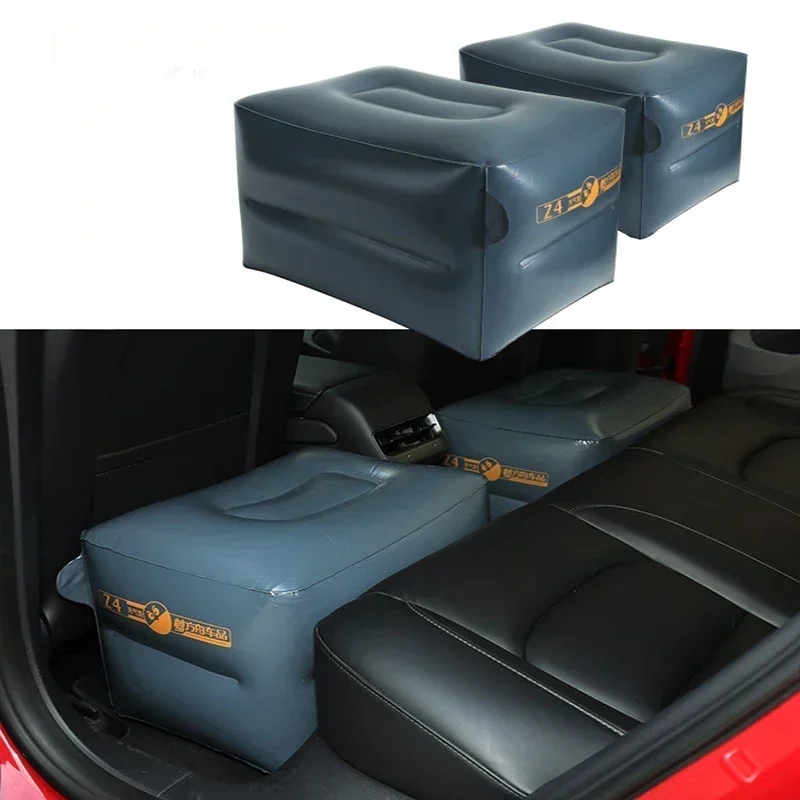 Car Travel Inflatable Mattress Air Bed Back Seat Universal Rear Clearance Pad Gap Padding Long Distance Auto Camping Artifact