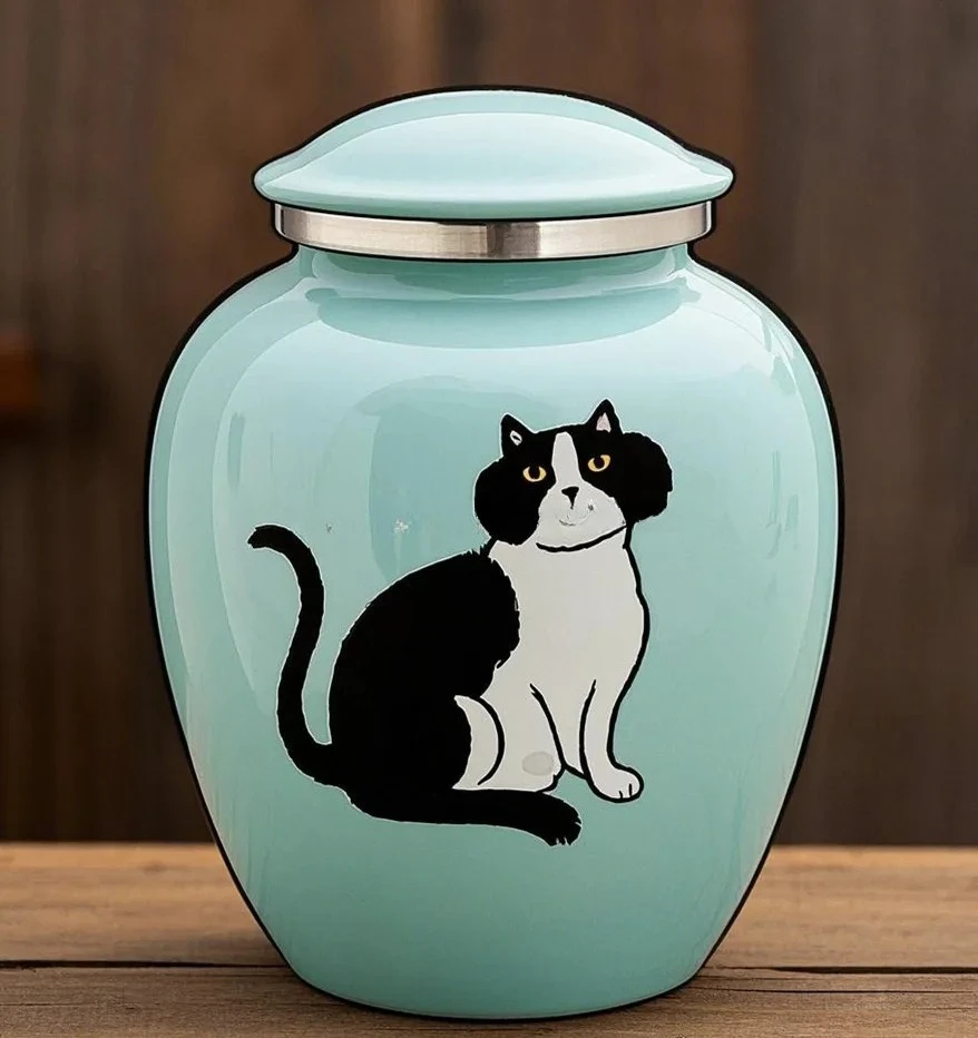 

Wholesale Modern Ash Urn for Pet Baby Ashes Ceramic Cremation Ashes Urn