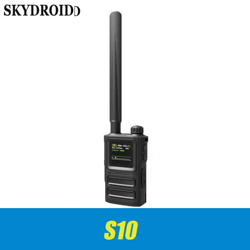 Skydroid S10 Handheld Drone Alarmer 300M-6GHz Ultra-wide Detection Range Up To 1 km Detection Distance