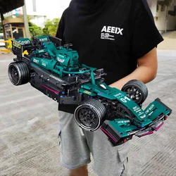 High-tech Building Blocks Remote Control Super Racing Car Moc Bricks RC Technical Model Toy Creative Expert Kids Birthday Gifts