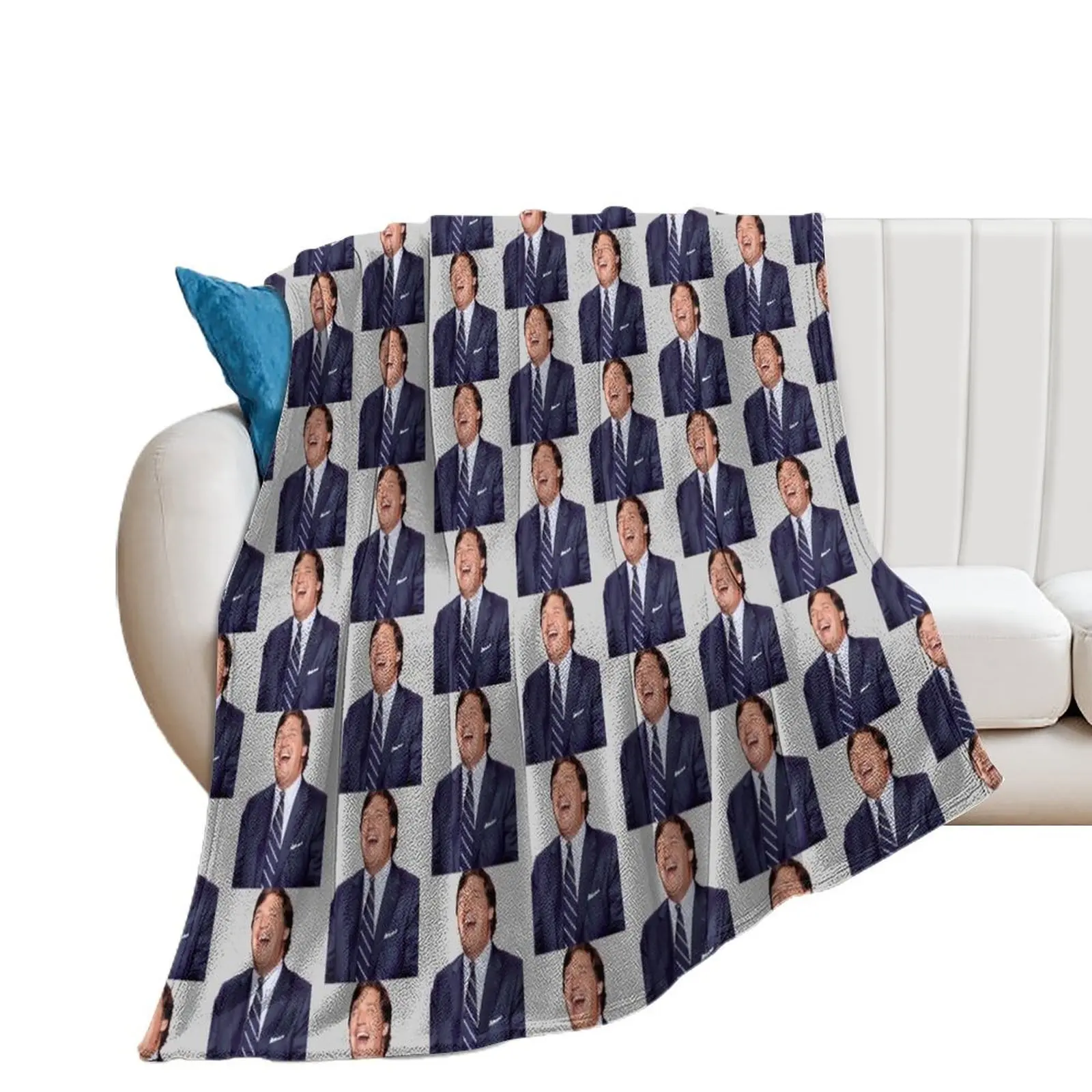 Tucker Carlson Throw Blanket Softest Retros Polar Blankets