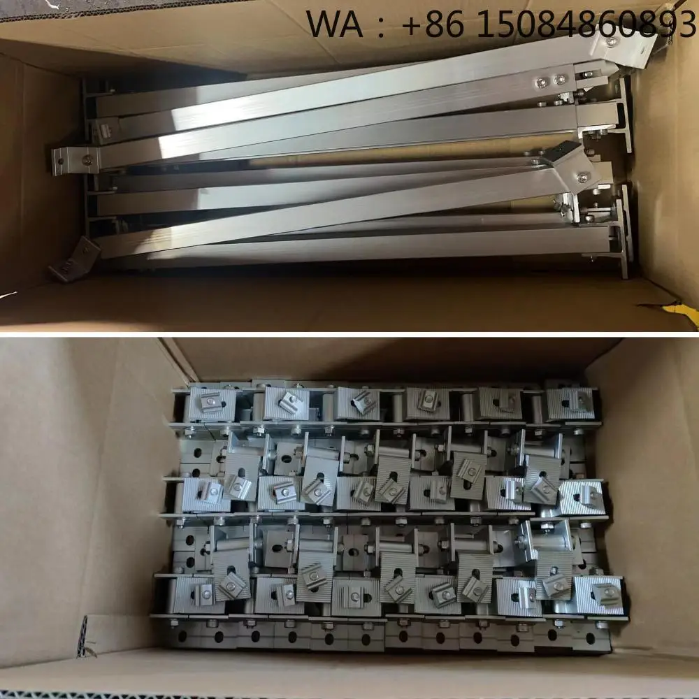 Custom Height & Angle Adjustable PV Tilt Bracket, Universal Solar Panel Mount Accessories, Personalized Parts for Special Layout