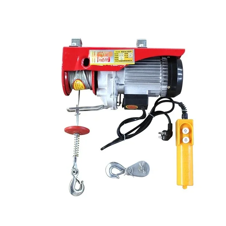 

Direct Sale Manufacturers 1ton Electric Chain Hoist Steel Construction Wire Rope Sling for Hotels 220v 380v Options Available