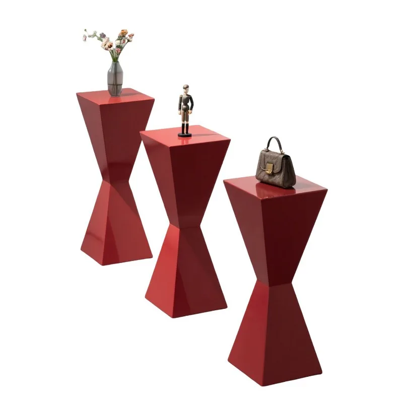 

Новая декоративная деревянная квадратная колонна-подставка для десертного стола, цилиндрическая колонна для украшения банкетов и торжеств