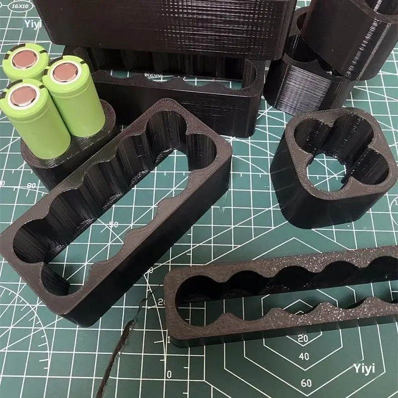 18650 Lithium Battery Spot Welding Fixture 1/4Pcs Fixed Assembly Bracket Holder for Reliable Battery Construction Experts