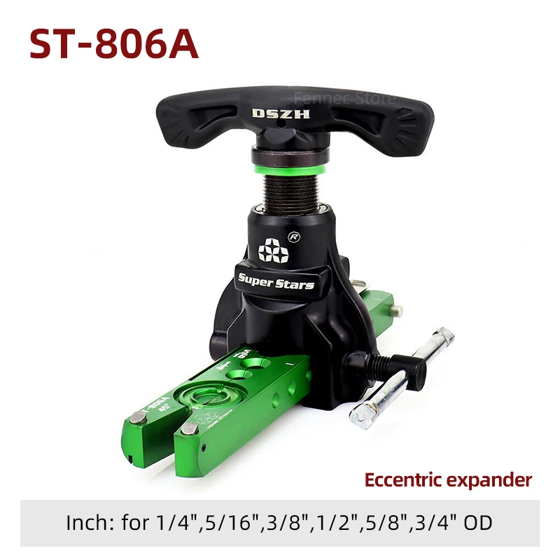 ST-R806A ST-806A Airconditioning Koperen Pijp Onderhoud Excentrische Buis Tool Ratel Zaklamp Dual-Purpose Expander
