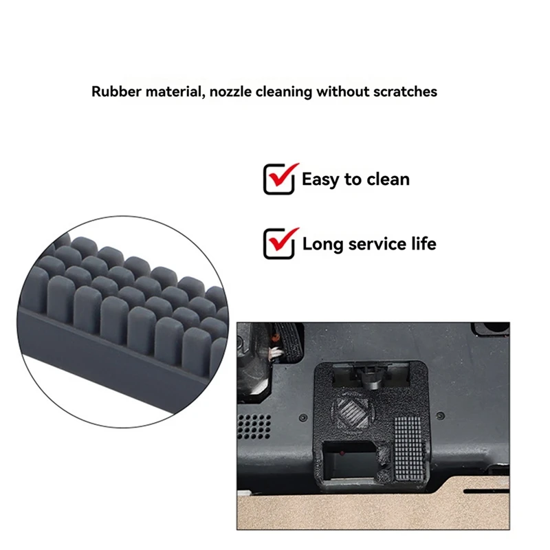 For Bambu Lab 3D Printer Nozzle Cleaner Tool Efficient Cleaning Brushes For Enhanced Maintenance