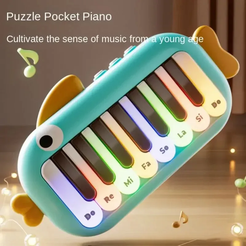 

Electronic Multifunctional Music Pocket Piano Keyboard Toy Electronic Keyboard Piano Learning Toy Musical Piano Toys for Kids