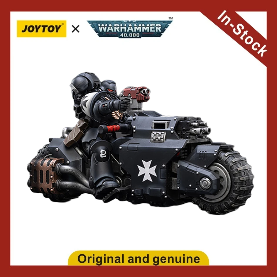 

【UA】JOYTOY Warhammer 40K Scale 1/18 Action Figures Space Marines Black Templars Outriders Models Toys Gifts