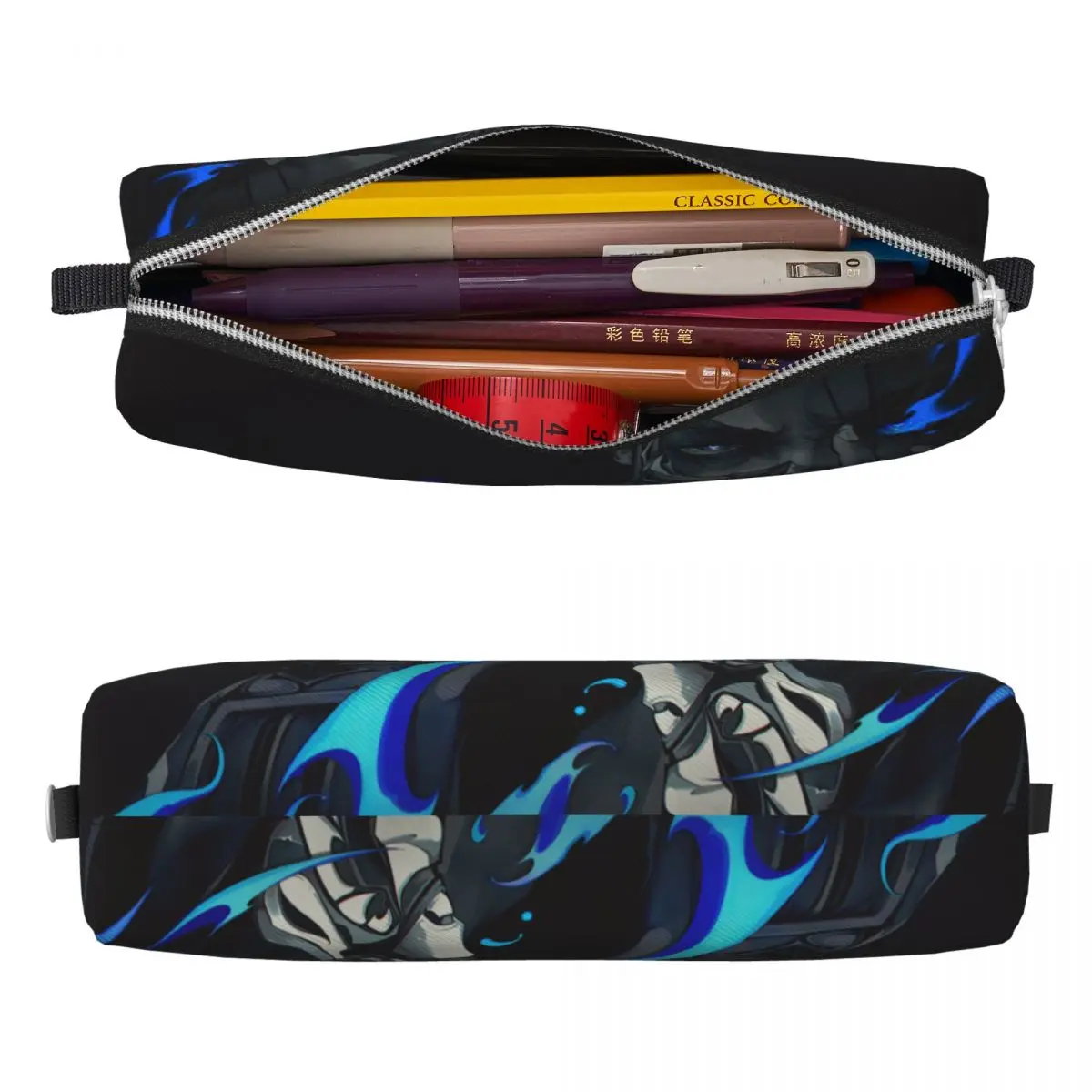 Classic Valorant Yoru Pencil Cases Shooting Computer Accessories Pencil Pouch Pen for Student Bag School Supplies Stationery