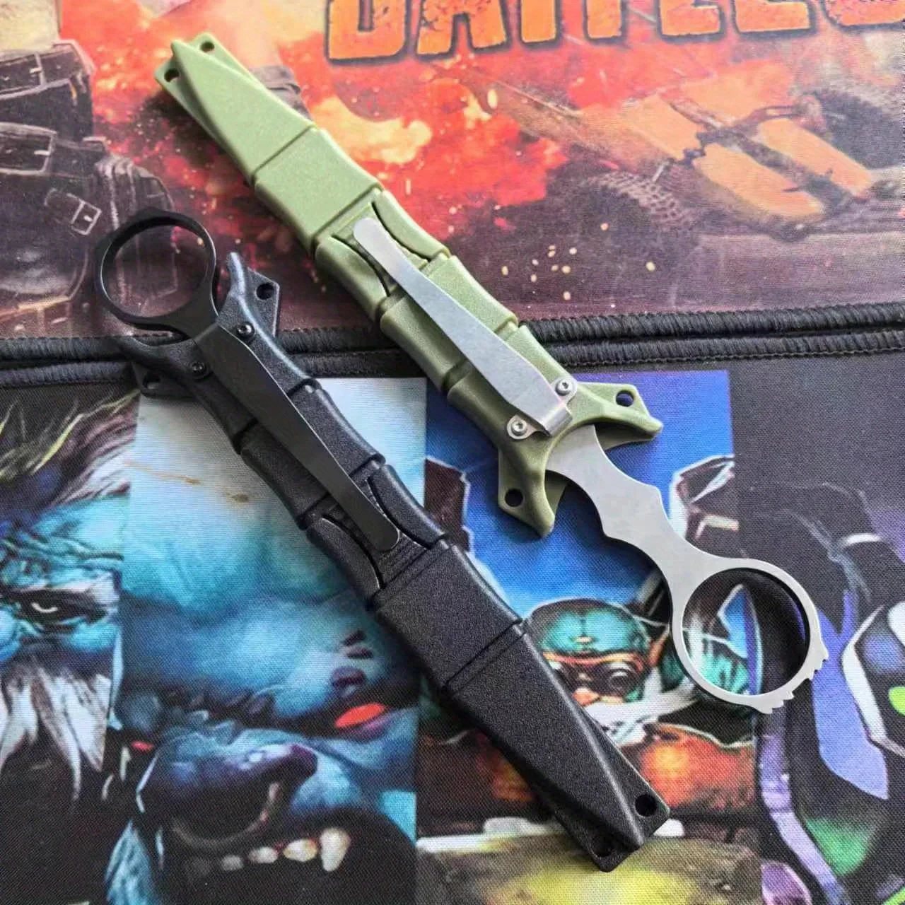 Multi Style BM 176 Fixed Blade Knife Stainless Steel Blade Outdoor Pocket EDC Tool Survival Hunting Defense with Kydex Sheath image 4