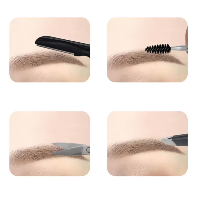 眉毛整形セット ピンセット 美容ツール 眉毛トリマー ピンセット プロ仕様 眉毛整形 眉毛除去 メイクアップツール