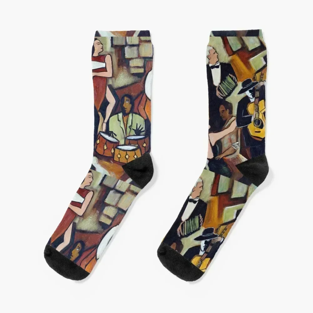 

Sueos de Tango Socks christmas gift Run essential Ladies Socks Men's