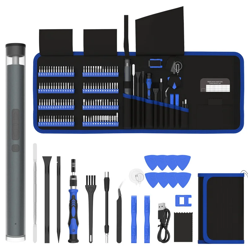 Наборы отверток, 144-компонентные прецизионные отвертки для электроники, набор инструментов для ремонта магнита для компьютера, ноутбука, планшета, ювелиров