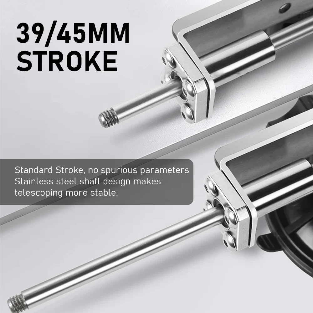 DC Mini Linear Actuator 39mm 45mm Stroke 30-400RPM Electric Telescopic Reciprocating Motor for DIY Automation