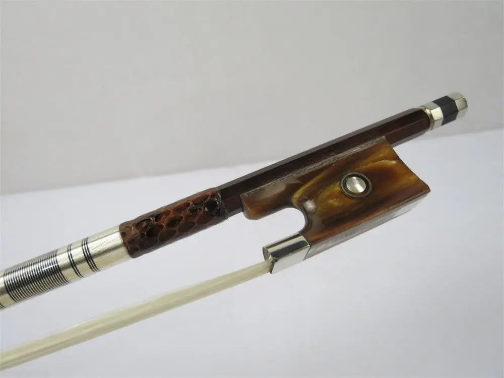 

1pcs strong profession 28 5/8" Snakewood violin bows #9658