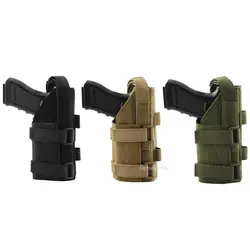 Gun Holster Molle Modular Belt Pistol Holster For Right Handed Shooters M9 1911 Glock 17 19 22 23 31 32 34 35