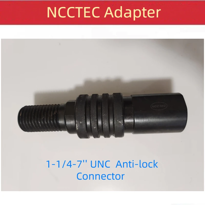 Adapter Connector Screw 1-1/4-7'' UNC for Easily Remove the Diamond Core Drill Bits after Drilling Anti-lock Quick Disassembly