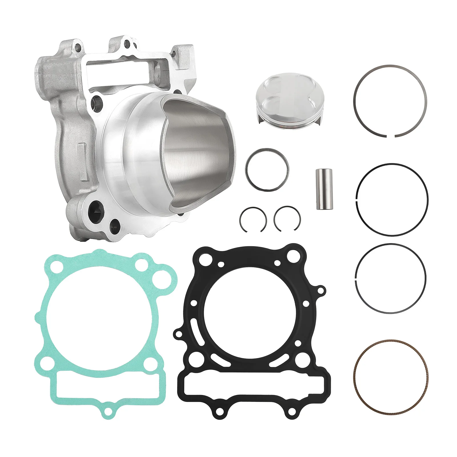 Cylinder Piston Gasket Rings Top End Kit for Kawasaki KX250F 04-08 RMZ250 04-06