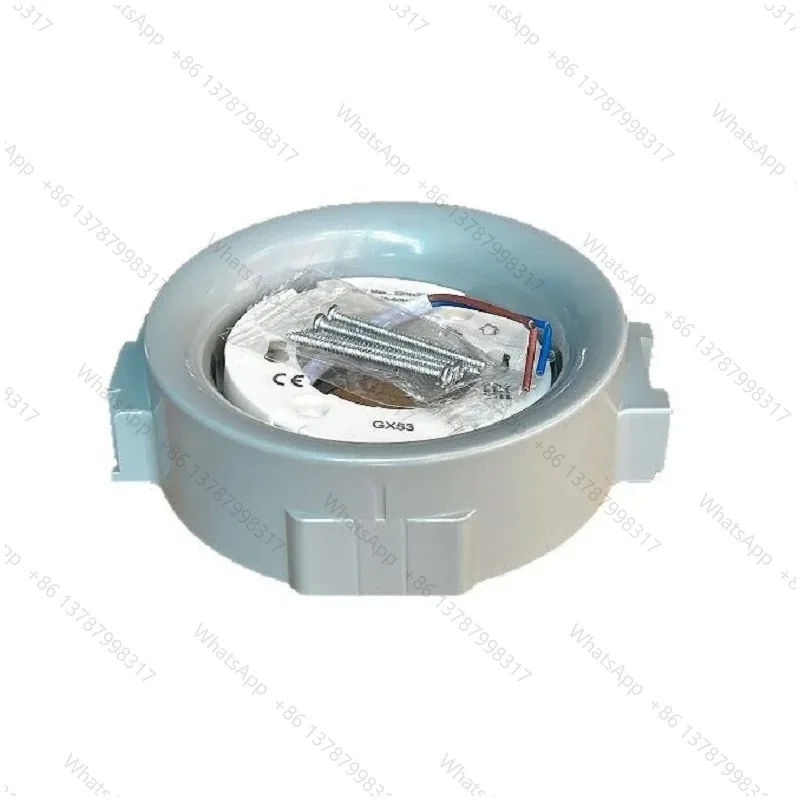 5PCS White Gray ABS Embedded Installation Base Bracket GX53 Lamp Holder