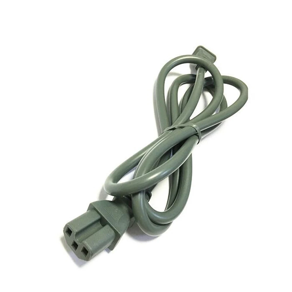 10pcs US plug Charger cable For XBOX 360 power cord fat console 3-hole thick machine power cord