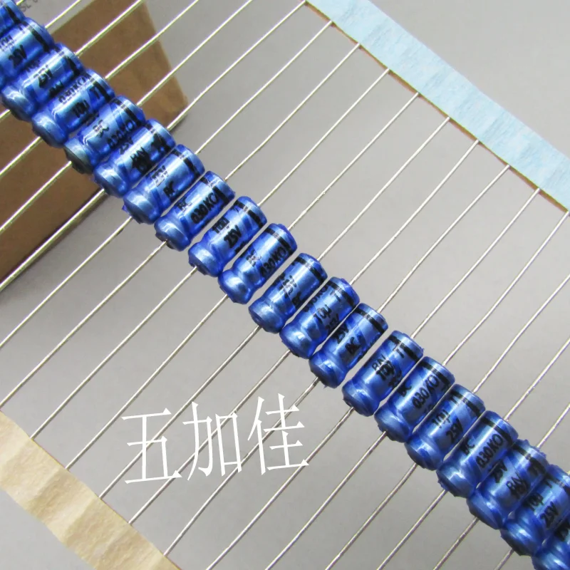 10-100pcs 030 series 25V10UF Netherlands imported MAL203036109E3 fever audio cathode electrolytic capacitor
