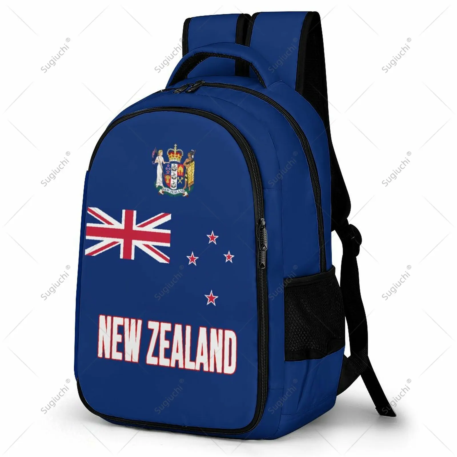 Backpack New Zealand Flag Student Schoolbag Smart Business Travel Leisure Backpack Laptop Back Pack Office Work Bag