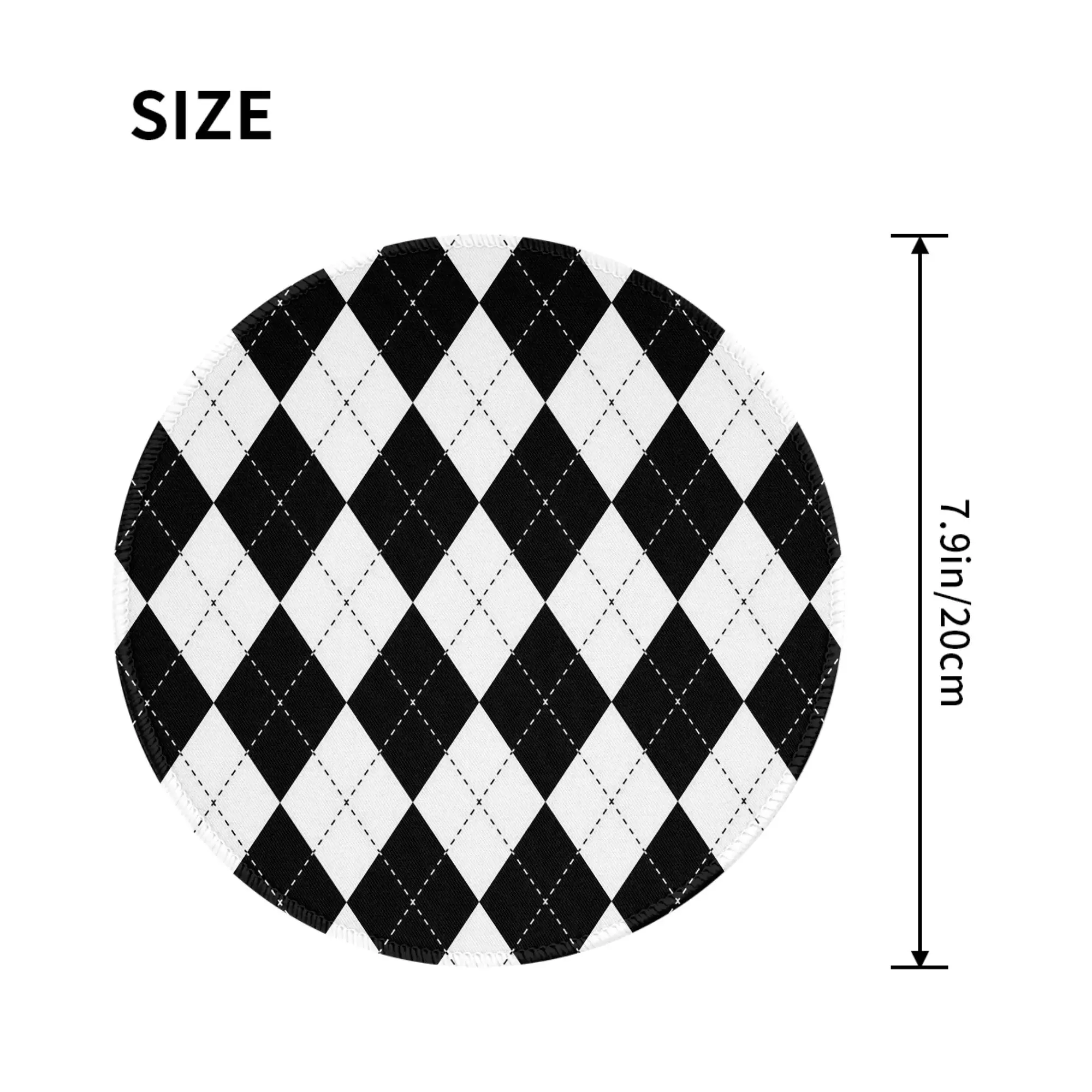Diamond shaped geometric pattern Mouse Pad Computer Keyboard Mouse Mat Gamer PC Laptop Desk Mat Office Accessories Table Mats
