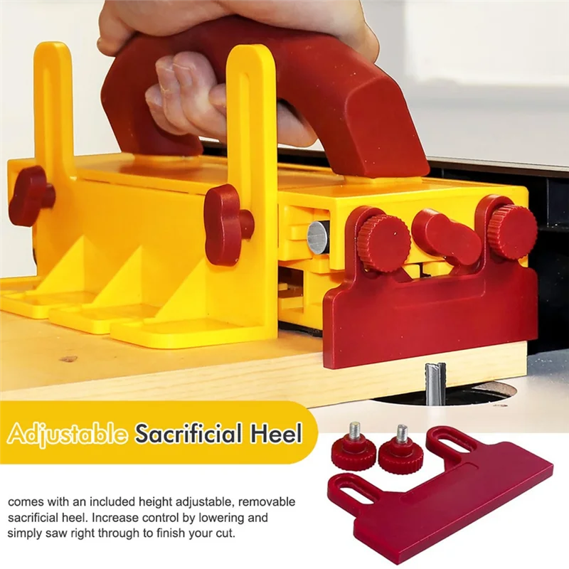 【RECOMMEND】Woodworking Table Saw Push Handle Push Handle Auxiliary Safety Block Carpenter' S Hand Saw Tool