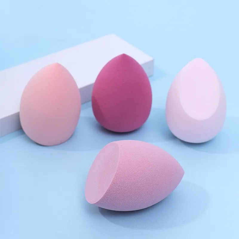 Oeuf éponge de maquillage, mélangeur de beauté sans latex, bouffée de poudre, éponge cosmétique extensible à l'eau, éponge coussin, outils de maquillage.