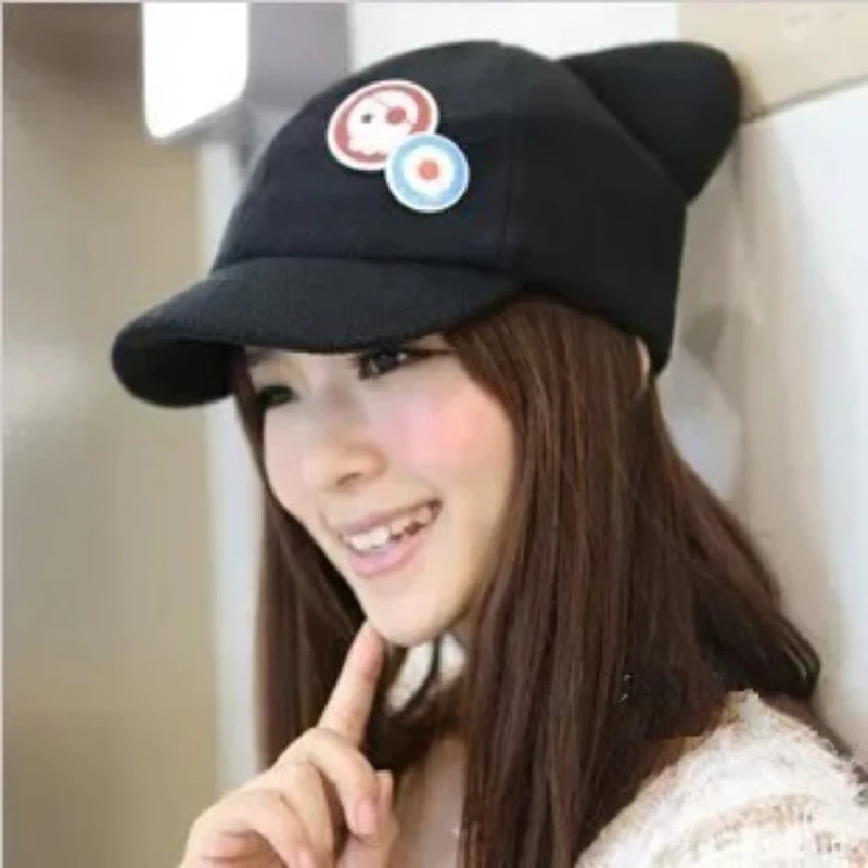 หมวกสาวๆ ชิคินามิ อาซึกะ รังเกอร์ หมวกหูแมว หมวกขนแกะ หมวกแก๊ปเบสบอล อนิเมะ คอสเพลย์ อุปกรณ์เสริมสำหรับงานคอนเสิร์ต