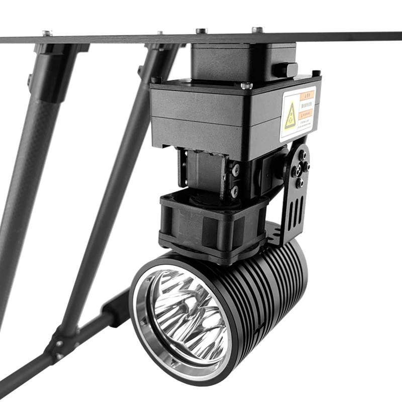 XAERO Quick Release Aluminum Gimbal Support Tripod Baseplate for Camera Searchlight Industrial UAV