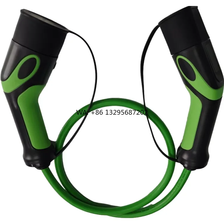 

Портативное зарядное устройство 16А 32А IEC62196, кабель для зарядки электромобилей Type 2 - Type 2, 10м 5м