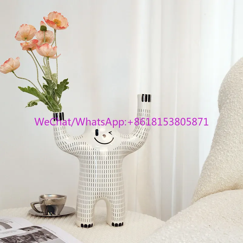 Ceramic high-end niche designer handmade room desktop entrance large decoration