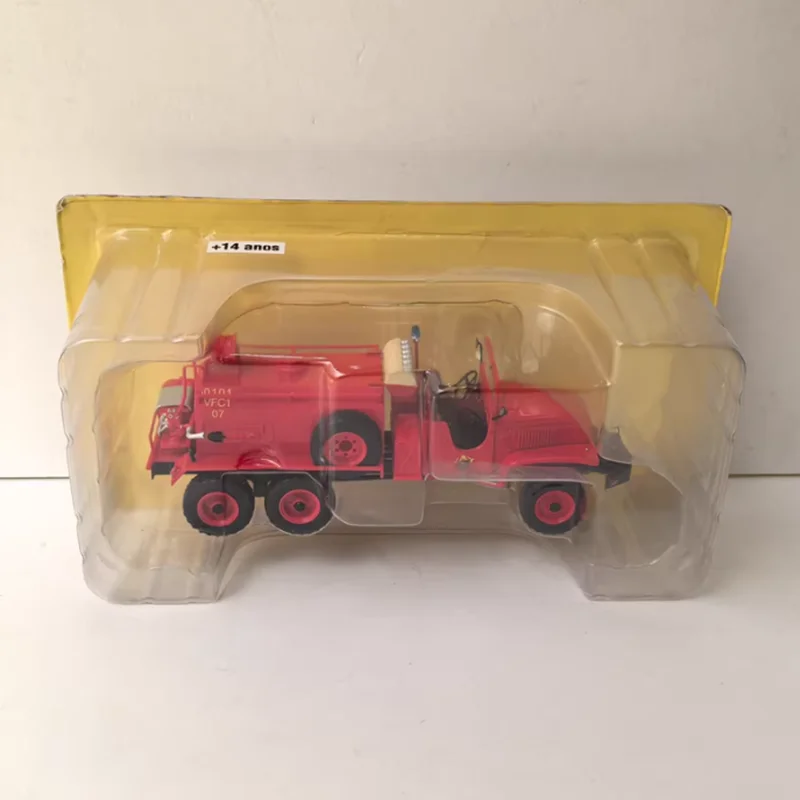 Ixo 1/43 escala gmc cckw ccf 353 liga modelo de motor de incêndio coleção estática decorado presentes de feriado brinquedos lembrança presente