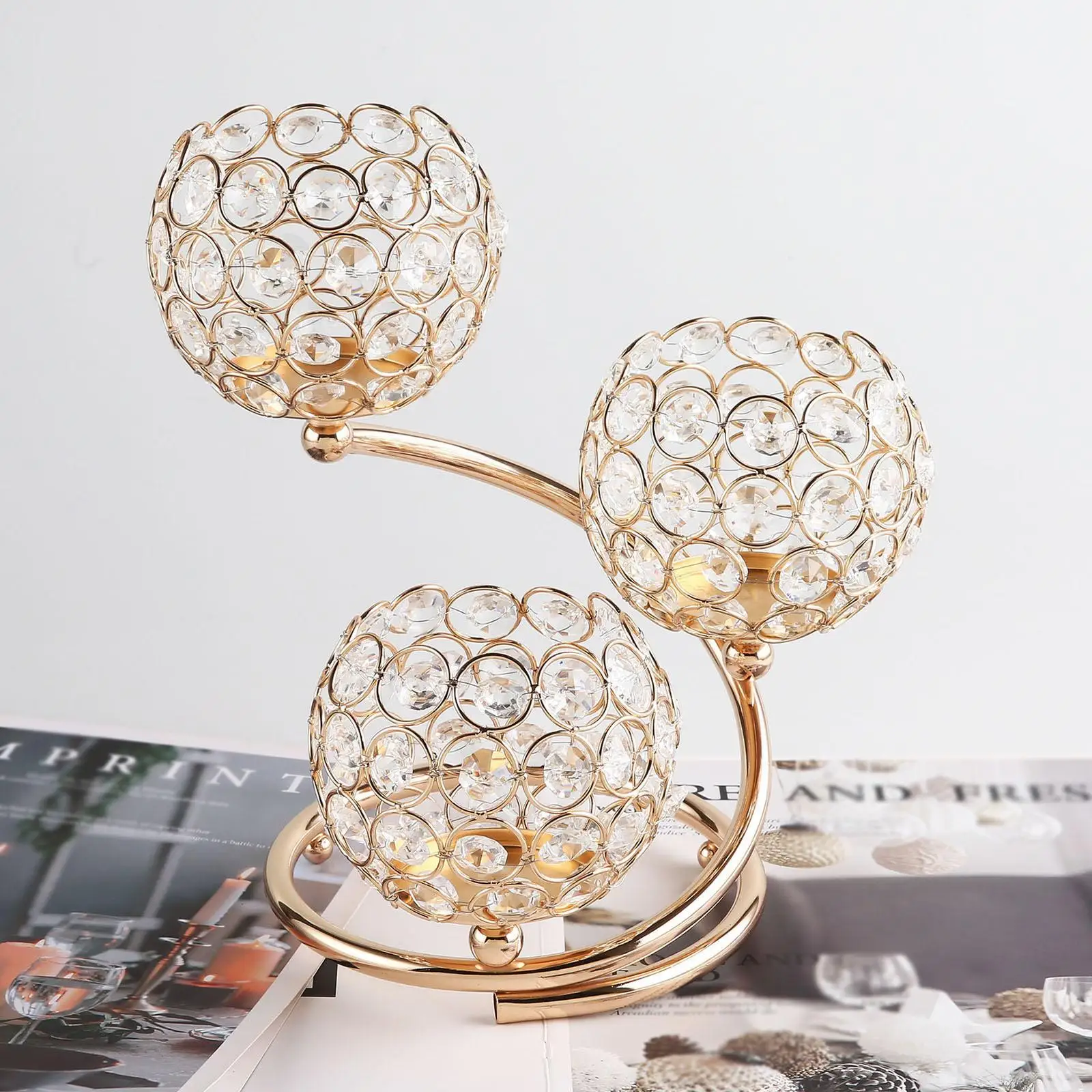 

Candle Holder Candle Stand for Housewarming Gifts Party Table Centerpiece