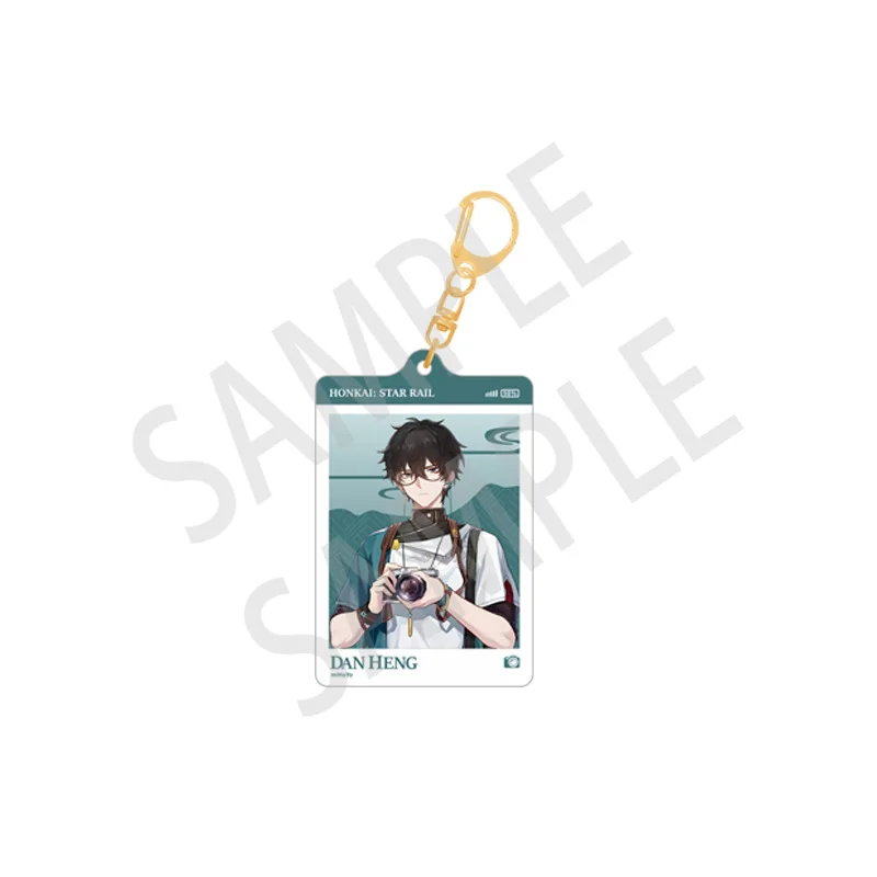 Game DanHeng Keychain for Accessories Bag Accessories Anime Figures Pendant Key Chain Ring Keychains Jewelry Gifts