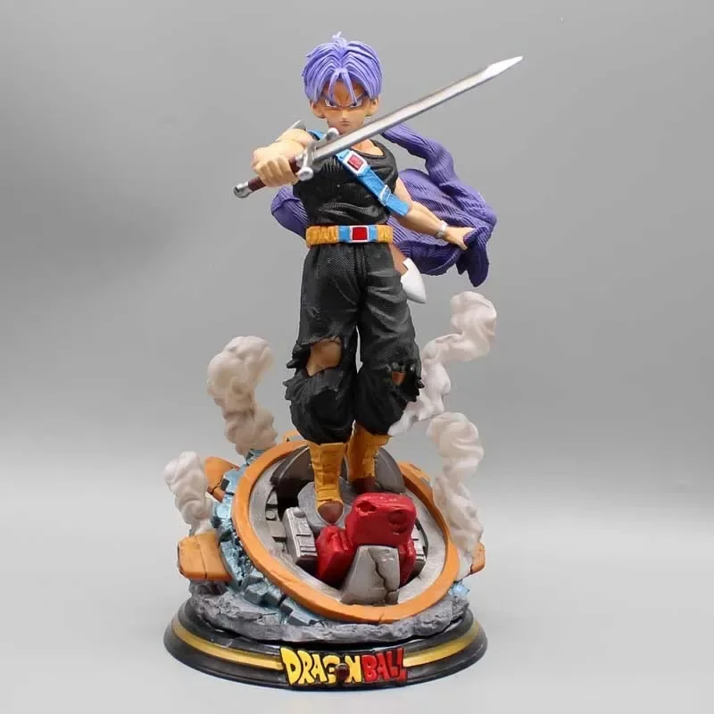 

25cm Dragon Ball Anime Figure Trunks Figures Torankusu Figurine Model Pvc Statue Doll Ornament Collection Decoration Toys Gift