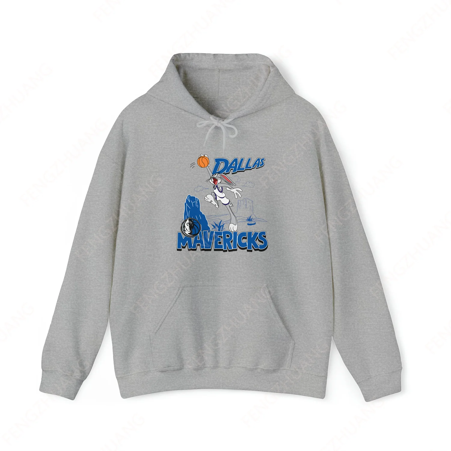 Dallas Mavericks Comic Cover Hoodie Unisex Loose Casual Long Sleeve Pullover Sportwear Cotton Fashion Hoodie