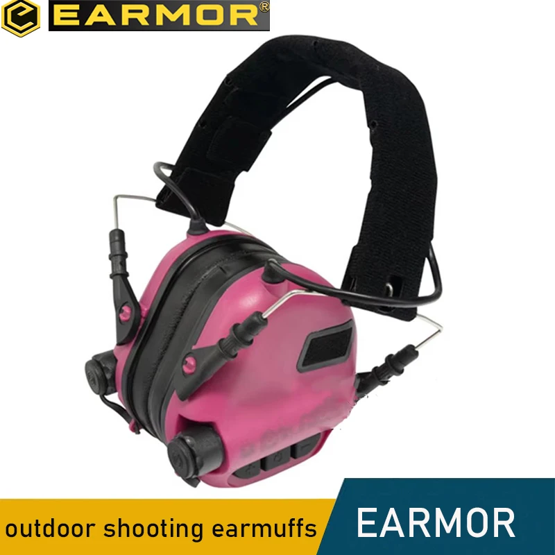 

Наушники EARMOR M31 MOD4 для охоты, стрельбы, Электронные Наушники для защиты слуха, шумозащитные наушники для страйкбола NRR22db