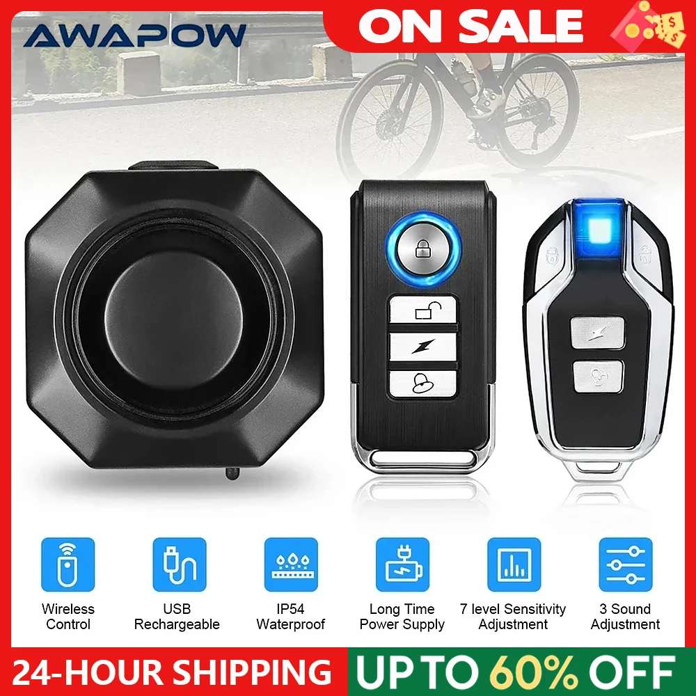 Awapow Wireless Bik…