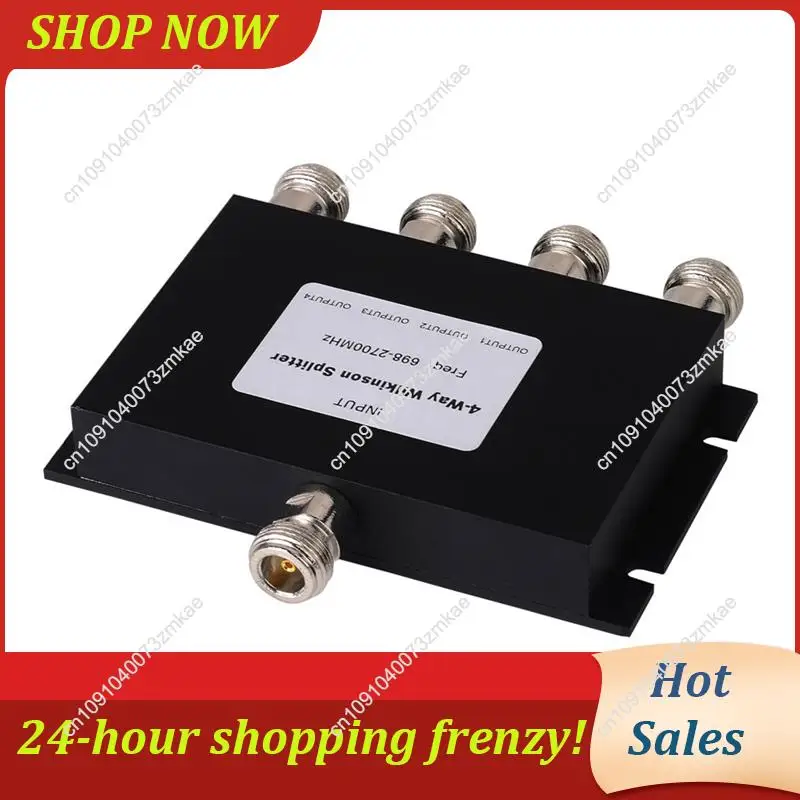 البيع اليومي الفاصل 4 طريقة Microstrip مقسم الطاقة 698-2700Mhz Gsm 4G Lte W-Cdma FDD هوائي مكرر إشارة المحمول