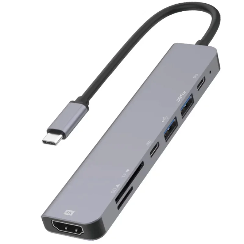 uc902-7-in-1-usb-c-ドッキングステーション-4k60hz-hdmi-usb-30-usb-20-アルミニウム-マルチポートハブ-ポータブル