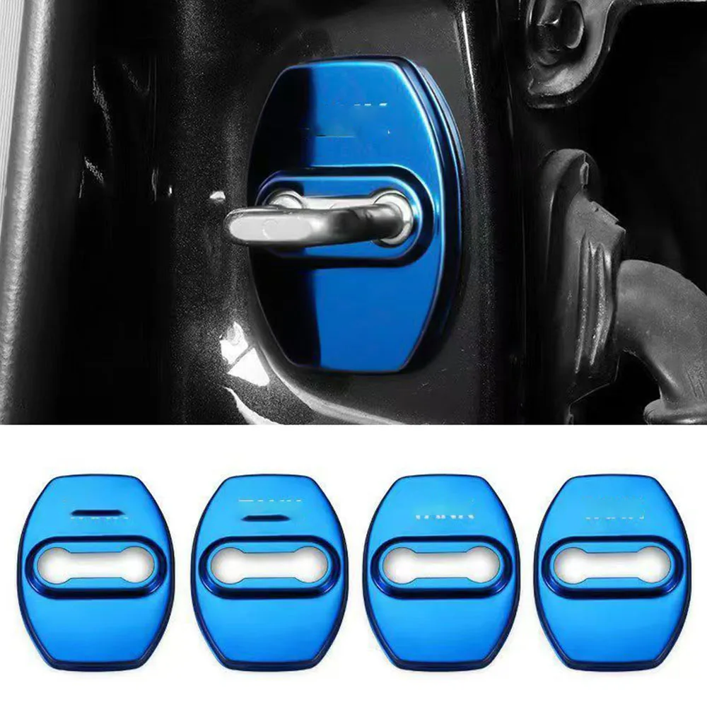 

For TANK 300 500 700 Car Door Lock Protection Cover Anti rust Stainless Steel Auto Interior Decoration Accessories