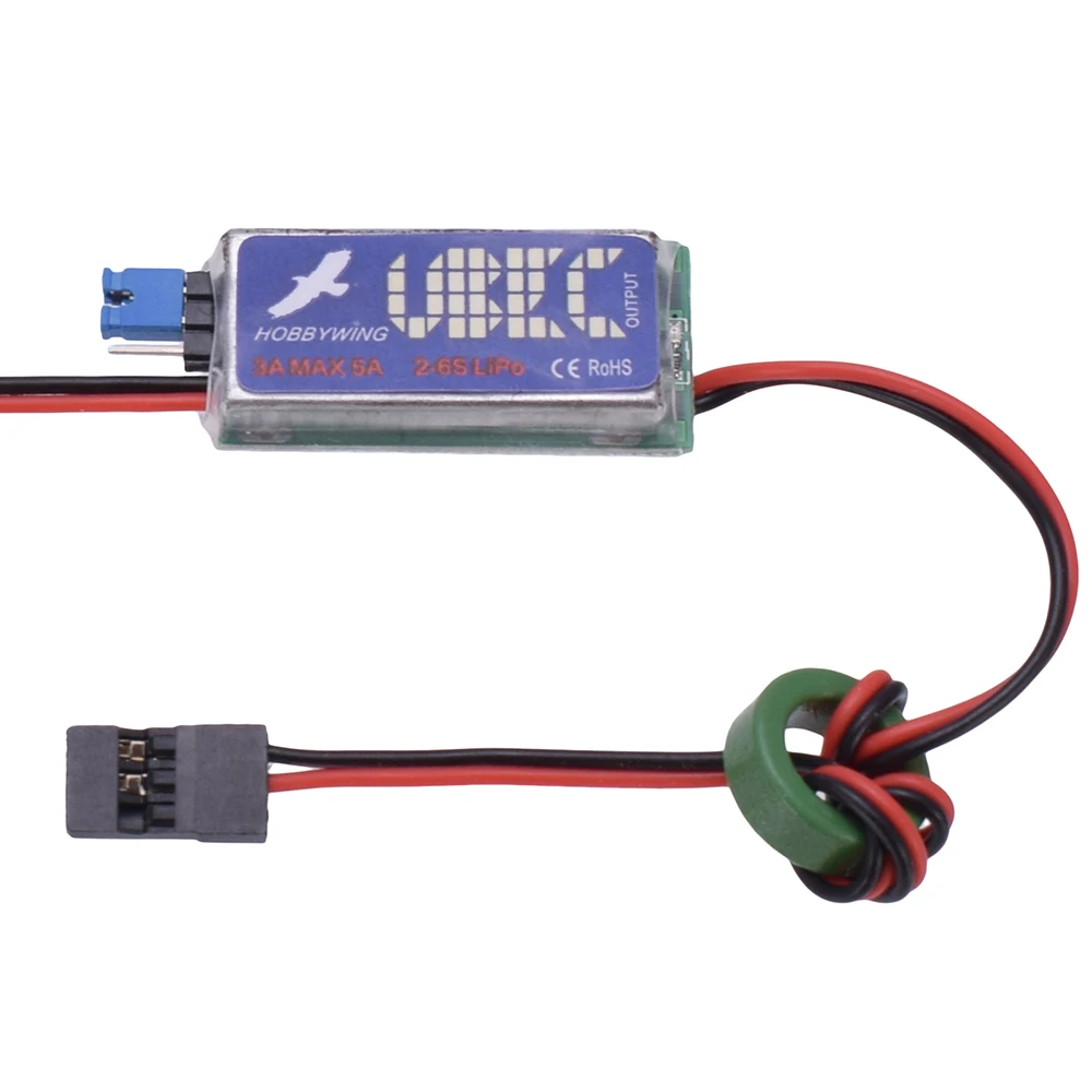 RC 3A UBEC Input 7V-25.5V 2-6S Lipo Output 5V/3A Continuous Max 6A Switch Mode BEC for RC Drone Airplanes Car Parts