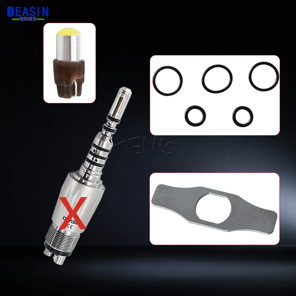 Dental KV LED Generator Adaptor Coupling Accessories Wrench Bulb Sealing Ring Dentistry Accessorie Tools